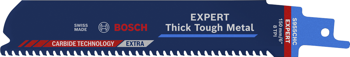 Нож за реципрочно трион Bosch EXPERT Thick Tough Metal S 955 CHC.