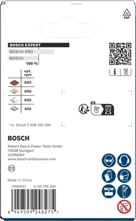 Bosch EXPERT Construction Material Power Change Plus боркорона 65 x 60 мм.