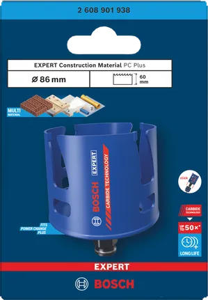 Боркорона Bosch Expert 86×60 мм.