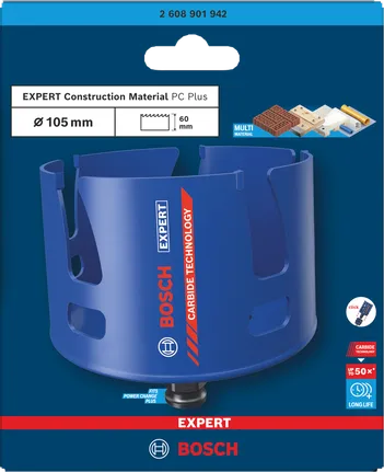 Боркорона Bosch 105×60 мм Expert Construction.