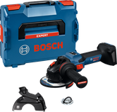 Акумулаторен ъглошлайф Bosch EXWS18V-15S с куфар.