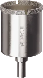 Боркорона за плочки Bosch с въртящ се боркорез 45 x 40 мм за рязане на плочки.