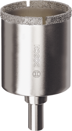 Боркорона за плочки Bosch с въртящ се боркорез 45 x 40 мм за рязане на плочки.