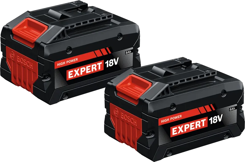 Чифт литиево-йонни батерии Bosch 18V 8Ah Expert.