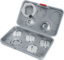 Комплект шаблони Bosch PRO Imperial за фреза, 8 части.