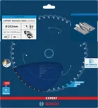 Акумулаторен циркулярен диск от неръждаема стомана Bosch EXPERT, 203 мм.