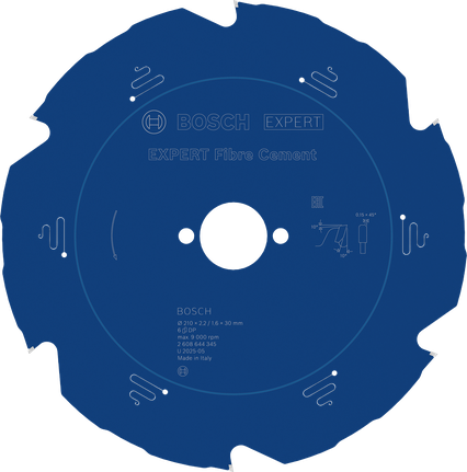 Циркулярен диск за фиброцемент Bosch EXPERT, 210 мм.