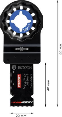 Bosch EXPERT AIZ 20 AIT MetalMax нож за рязане с потапяне за метал.