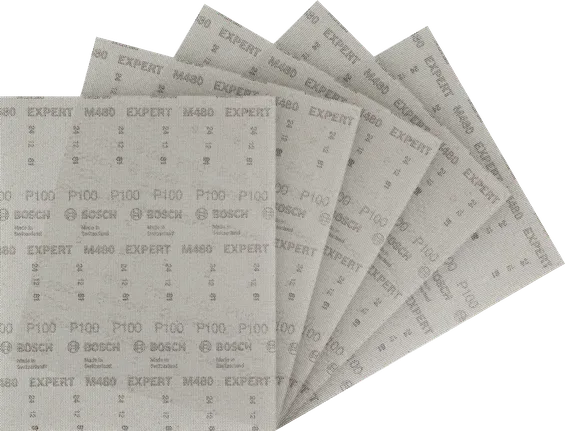 Шлифовъчна мрежа Bosch EXPERT M480 G100 листове, 230x280 мм.