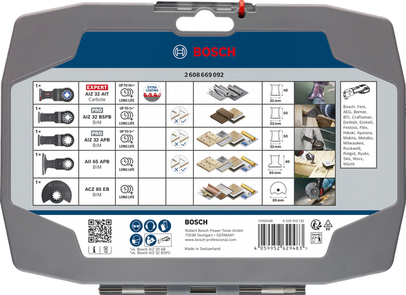 Комплект за рязане Bosch 5 части.
