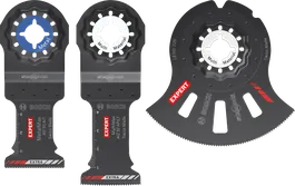 Комплект за рязане Bosch EXPERT, 3 части, за метал и многоматериали.