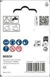 Боркорона Bosch Tiles с въртящ се боркорез 45 x 40 мм за пробиване на плочки.