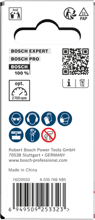 Боркорона за дърво и гипсокартон Bosch 38 x 25 мм.