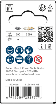 Опаковка на резбован боркорона Bosch Multi Material 22x40 мм.