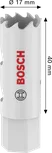 Многофункционален резбован отвор за циркуляр Bosch 17 x 40 мм.