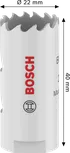 Многофункционален резбован отвор за циркуляр Bosch 22 x 40 мм.