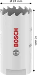 Многофункционален резбован отвор за циркуляр Bosch 24 x 40 мм.