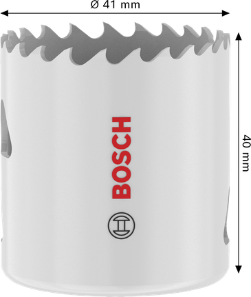 Многофункционален резбован отвор за циркуляр Bosch 41 x 40 мм.
