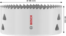 Многофункционален резбован отвор за циркуляр Bosch 98 x 40 мм.