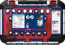 Комплект боркорони за строителни материали Bosch EXPERT, 15 части.