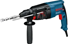 Перфораторна бормашина Bosch GBH 2-26 DRE със странична дръжка.