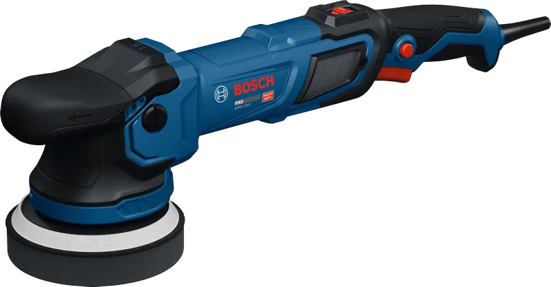 Полираща машина с дунапренен пад Bosch GPX9-125S.