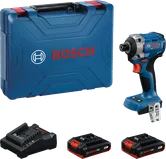 Комплект акумулаторни ударни винтоверти Bosch GDR 18V-215 с куфар.