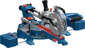 Контурен трион Bosch GCM305-216S с функция плъзгане.