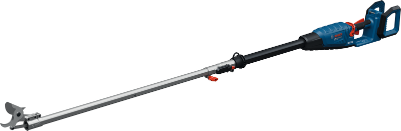 Акумулаторна ножица за клони Bosch GGP18V-45EP с телескопична дръжка.