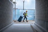 Комплект за носене Bosch L-BOXX Contractor 3, система за куфари на място.
