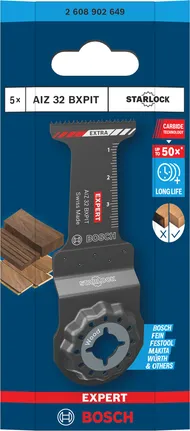 Нож за потапяне Bosch EXPERT AIZ 32 BXPIT WoodMax, карбид.