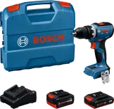 Комплект акумулаторна бормашина Bosch GSR 18V-65 с две батерии.