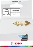 Тесни скоби Bosch тип 55, 19 мм, за дърво.