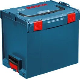 Система за носене Bosch L-BOXX 374 с надеждни закопчалки.