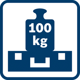 Изключително здрав Капак с издържливост на натоварване до 100 kg, всеки BOXX може да издържа до 25 kg