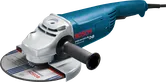 Ъглошлайф Bosch GWS 24-230 JH със странична дръжка.
