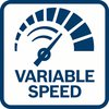 Control fácil y preciso del valor de RPM gracias a su velocidad variable