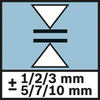 Accuracy 1/2/3/5/7/10 mm Précision± 1/2/3/5/7/10 mm