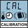 Calibration reminder Rappel de calibrage : affichage automatique en cas de besoin de calibrage