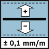 Похибка нівелювання 1 мм/м Похибка нівелювання ± 1 мм/м