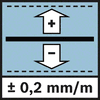Точність нівелювання 0,2 мм Похибка нівелювання ± 0,2 мм/м