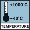 Диапазон измерений Диапазон измерения от –40 до +1000 °C