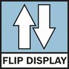 Flip Display Rotating readout on display