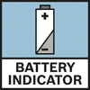 Індикатор батареї Індикатор заряду батарей