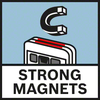 Strong Magnets Strong magnets for better mounting