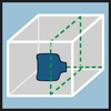 GRL 300 HVG Point, line and rotation mode in vertical position