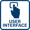 Feedback direct de la sculă şi reglaje ale setărilor datorită interfeţei pentru utilizator integrate şi caracteristicilor de conectivitate.