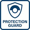 Excelente protecciÃ³n del usuario gracias a la caperuza protectora con seguro contra torsiÃ³n, resistente incluso a la rotura del disco