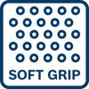 Angenehmes Arbeiten mit dem Werkzeug dank Softgrip