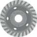PRO Multi Material Grinding Head, 2.5 x 100 x 22.23 mm
